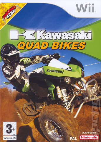 Kawasaki 4X4 Quad Bikes - Wii Cover & Box Art