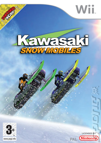 Kawasaki Snow Mobiles - Wii Cover & Box Art