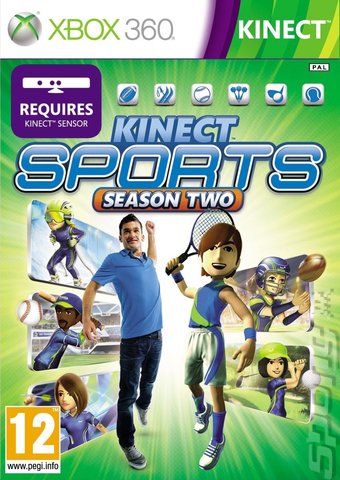 Kinect Sports: Season Two - Xbox 360 Cover & Box Art