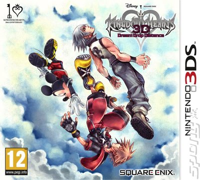 Kingdom Hearts 3D: Dream Drop Distance - 3DS/2DS Cover & Box Art