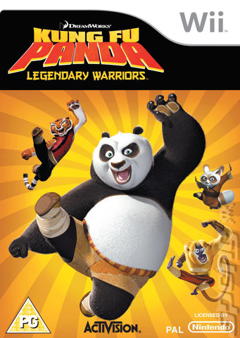 Kung Fu Panda: Legendary Warriors - Wii Cover & Box Art