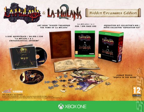 LA-MULANA 1 & 2: Hidden Treasures Edition - Xbox One Cover & Box Art