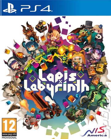 Lapis x Labyrinth - PS4 Cover & Box Art