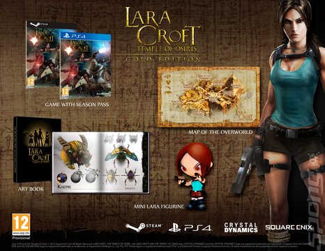 Lara Croft and the Temple of Osiris - PS4 Cover & Box Art