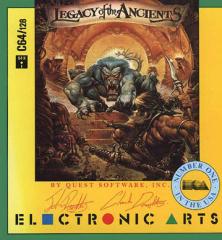 Legacy of the Ancients - C64 Cover & Box Art