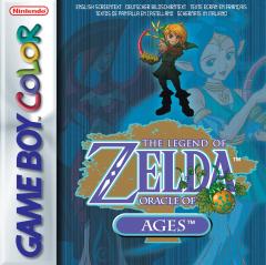 Legend Of Zelda, The: Oracle Of Ages - Game Boy Color Cover & Box Art