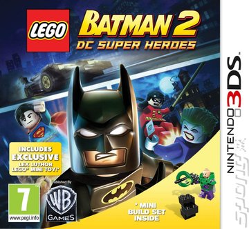LEGO Batman 2: DC Super Heroes - 3DS/2DS Cover & Box Art