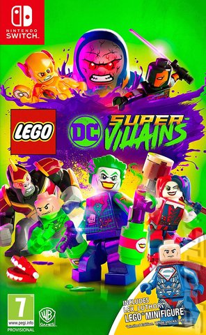 LEGO DC Super-Villains - Switch Cover & Box Art