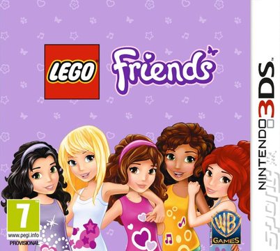 LEGO Friends - 3DS/2DS Cover & Box Art