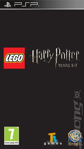LEGO Harry Potter: Years 5-7 - PSP Cover & Box Art