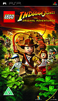 Lego Indiana Jones: The Original Adventures - PSP Cover & Box Art