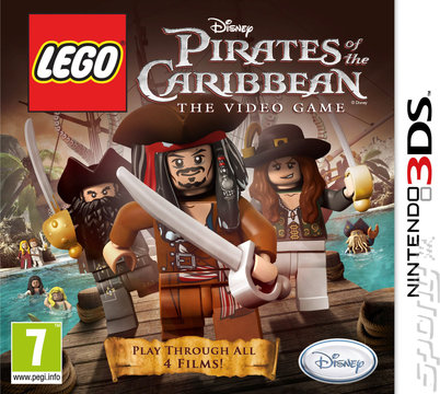 LEGO Pirates of the Caribbean - 3DS/2DS Cover & Box Art