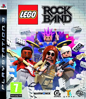 LEGO Rock Band - PS3 Cover & Box Art