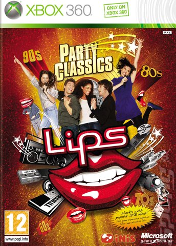 Lips: Party Classics - Xbox 360 Cover & Box Art