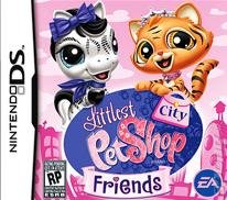 Littlest Pet Shop Friends: Beach - DS/DSi Cover & Box Art