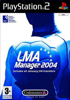 LMA Manager 2004 - PS2 Cover & Box Art