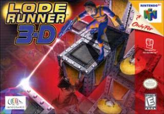 Lode Runner 3D - N64 Cover & Box Art