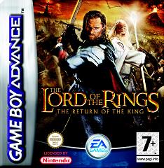 The Lord of the Rings: The Return of the King - GBA Cover & Box Art