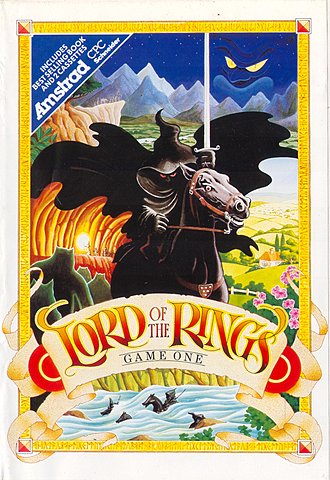 Lord of The Rings - Amstrad CPC Cover & Box Art