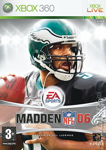 Madden NFL 06 - Xbox 360 Cover & Box Art