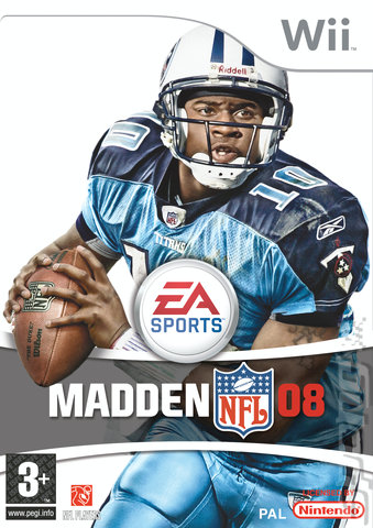 Madden NFL 08 - Wii Cover & Box Art