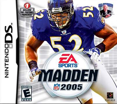 Madden NFL 2005 - DS/DSi Cover & Box Art