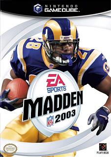 Madden NFL 2003 - GameCube Cover & Box Art