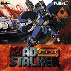 Mad Stalker: Full Metal Force - NEC PC Engine Cover & Box Art