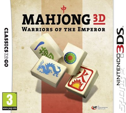 Mahjong 3D: Warriors of the Emperor - 3DS/2DS Cover & Box Art