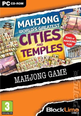 Mahjong World's Greatest Cities & Temples - PC Cover & Box Art