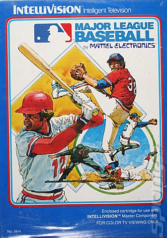Major League Baseball - Intellivision Cover & Box Art