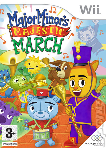 Major Minors Majestic March - Wii Cover & Box Art