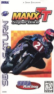 Manx TT Superbike - Saturn Cover & Box Art