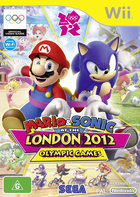 Mario & Sonic at the London 2012 Olympic Games - Wii Cover & Box Art