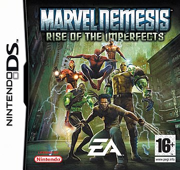 Marvel Nemesis: Rise of the Imperfects - DS/DSi Cover & Box Art