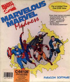 Marvelous Marvel Madness - C64 Cover & Box Art