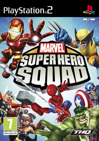 Marvel Super Hero Squad - PS2 Cover & Box Art