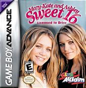Mary Kate and Ashley: Sweet 16 Licensed to Drive - GBA Cover & Box Art