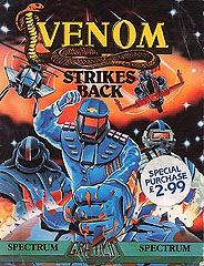 Mask 3: Venom Strikes Back - Spectrum 48K Cover & Box Art