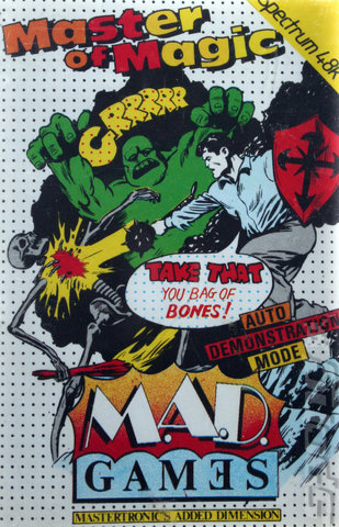 Master of Magic - Spectrum 48K Cover & Box Art