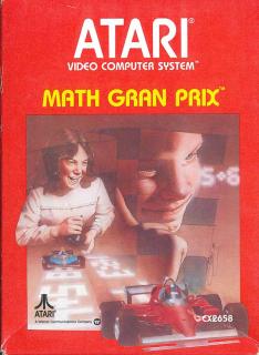 Math Gran Prix - Atari 2600/VCS Cover & Box Art