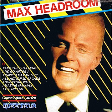 Max Headroom - C64 Cover & Box Art