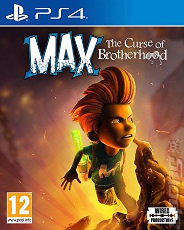 Max: The Curse of Brotherhood - PS4 Cover & Box Art