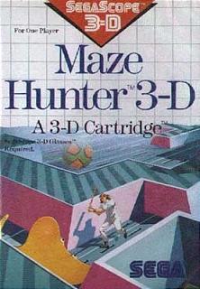 Maze Hunter 3D - Sega Master System Cover & Box Art