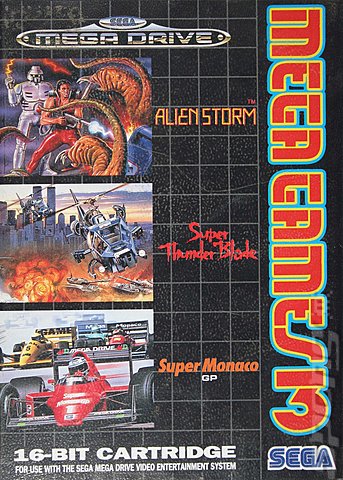 Mega Games 3 - Sega Megadrive Cover & Box Art