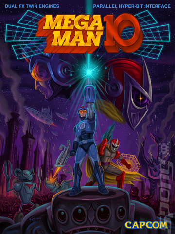 Mega Man 10 - Wii Cover & Box Art