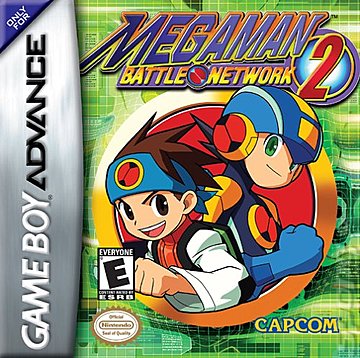 Mega Man: Battle Network 2 - GBA Cover & Box Art