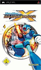 Mega Man Maverick Hunter X - PSP Cover & Box Art