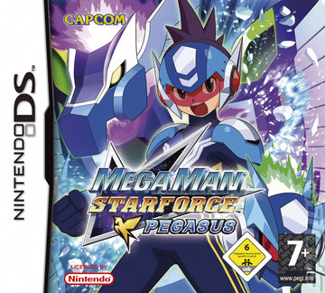 Mega Man Star Force Pegasus - DS/DSi Cover & Box Art