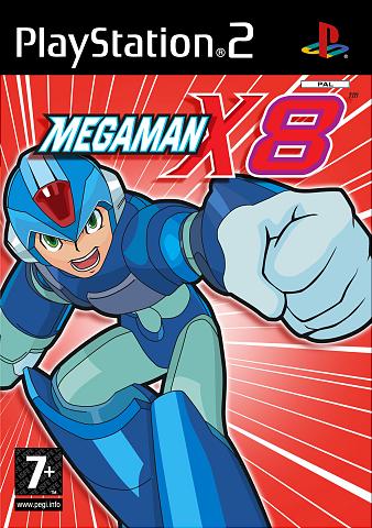 Mega Man X8 - PS2 Cover & Box Art